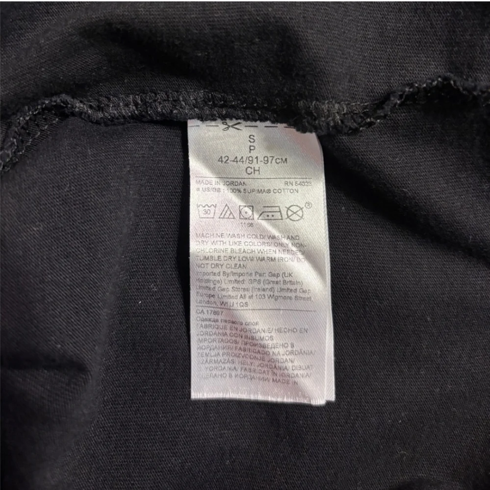 BANANA REPUBLIC Authentic Supima Crew Neck Short Sleeve Shirt